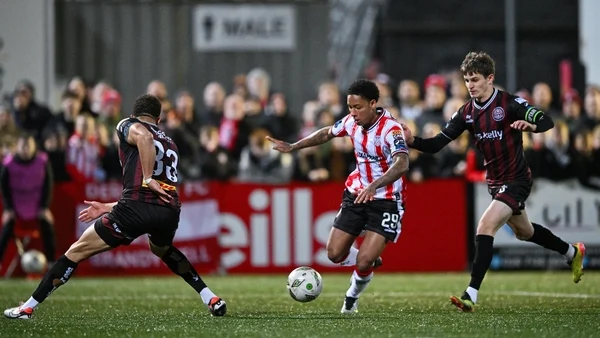 Derry frustration continues as Bohs escape with a point