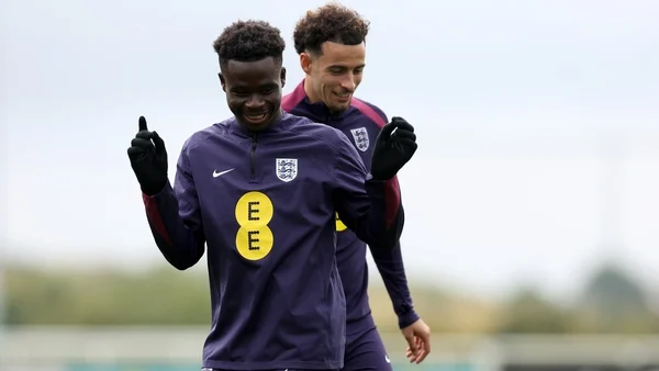 Bukayo Saka and Curtis Jones out of England's trip to Finland