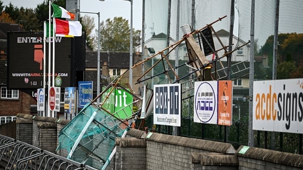 Updated
Armagh and Tyrone finals off due to Storm Ashley