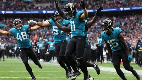 Jacksonville Jaguars end NFL London trilogy with win over New England Patriots