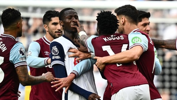 Spurs, West Ham and Mohammed Kudus charged with misconduct