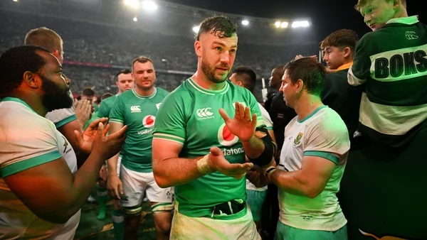 Caelan Doris captain as Ireland include two uncapped players for Autumn Nations Series