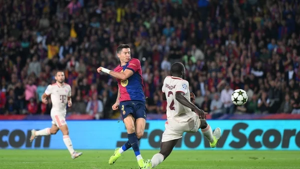 Robert Lewandowski with a brace as Barcelona rout Real Madrid