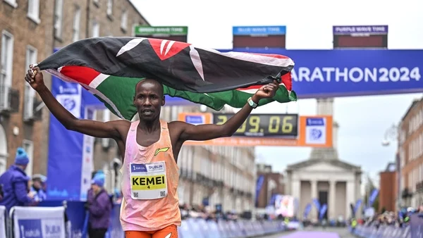 Kenya's Moses Kemei wins Dublin Marathon as Hiko Tonosa breaks Irish record