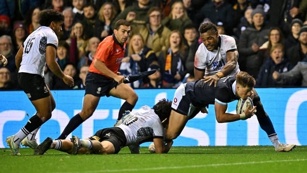 Scotland ease to victory over Fiji at Murrayfield