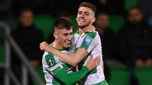 Shamrock Rovers turbo-charge Conference League knockout hopes after edging past TNS