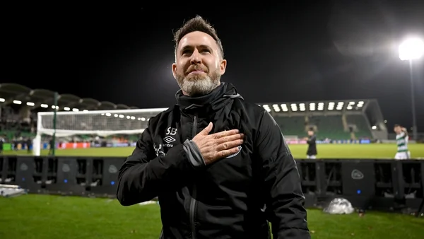 Stephen Bradley elated as seven-point heaven in Conference League eases Shamrock Rovers' title pain