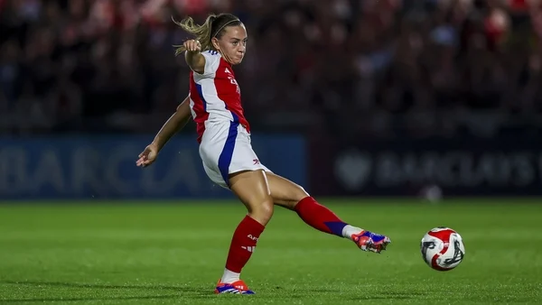 WSL round-up: Katie McCabe shines for five-star Arsenal