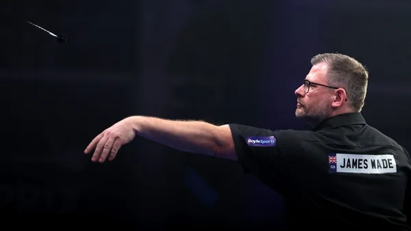 James Wade eases into last 16 of Grand Slam of Darts