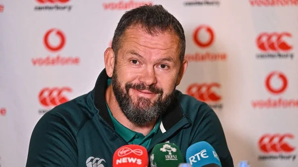 Andy Farrell confident Ireland will bounce back against Argentina