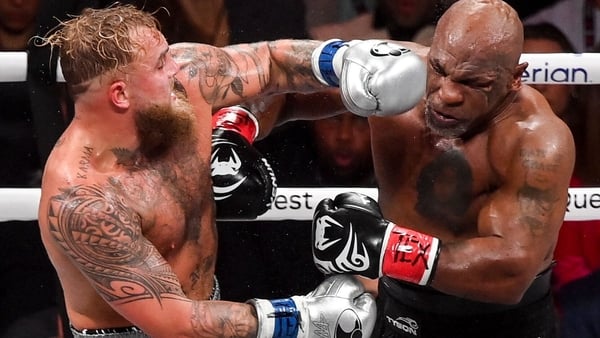 Insipid win for Jake Paul but 58-year-old Mike Tyson goes distance