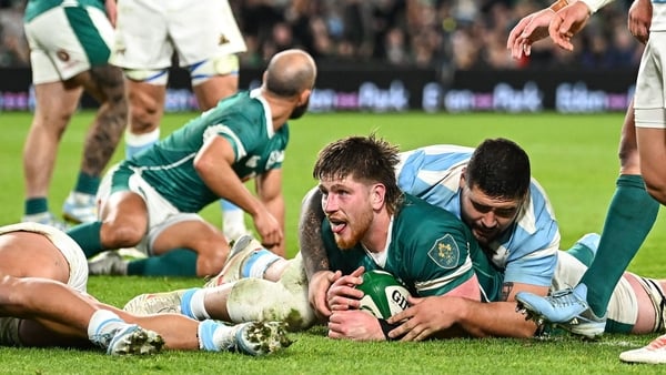 Ireland hold on after second-half Argentina fightback