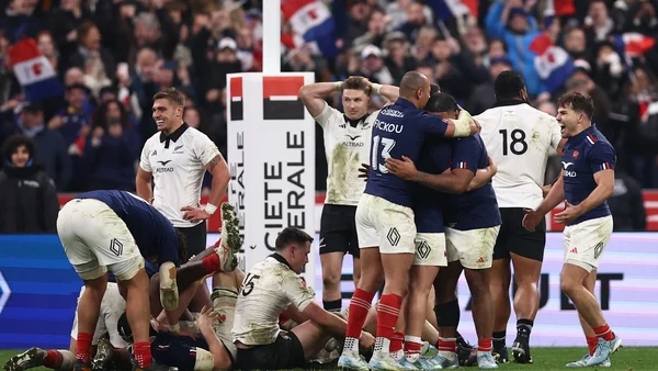 France end All Blacks streak with thrilling victory