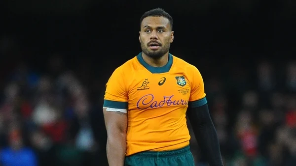 Samu Kerevi to miss Wallabies' clash with Ireland after ban