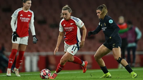 Katie McCabe and Arsenal edge into Women's Champions League quarter-finals