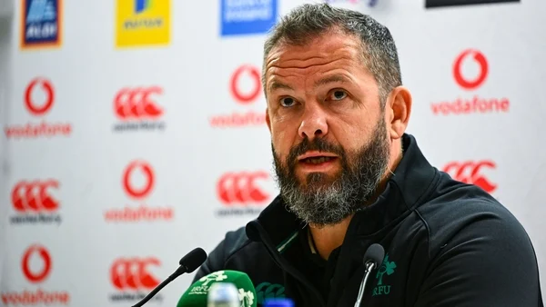 Andy Farrell focused on 'being the best we can be', not statement win for Ireland