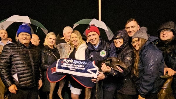 Bockos Diamond triumphs in Irish Greyhound Derby