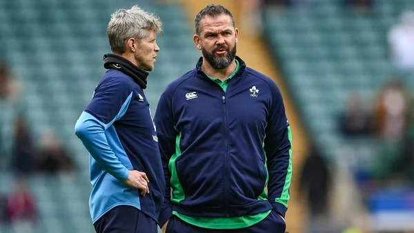 Andy Farrell expects 'seamless' transition when Simon Easterby steps in as Ireland head coach for 2025