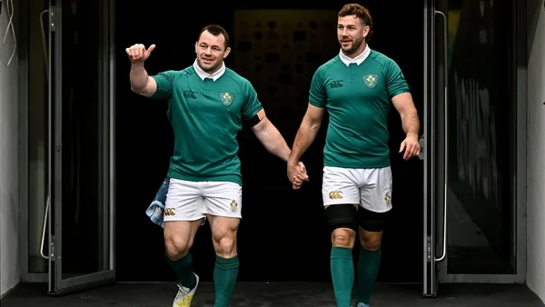 Caelan Doris salutes 'unbelievable' record-breaker Cian Healy