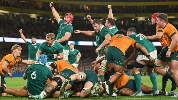 Ireland escape to victory as Wallabies almost spoil the party