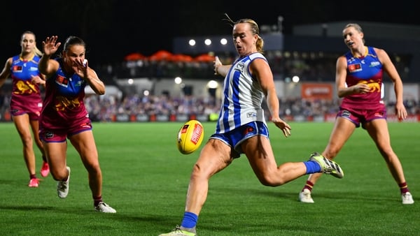 Vikki Wall kicks two goals as North Melbourne hammer Brisbane to take AFLW title