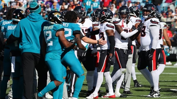 NFL: Trevor Lawrence knocked out as Texans edge Jags