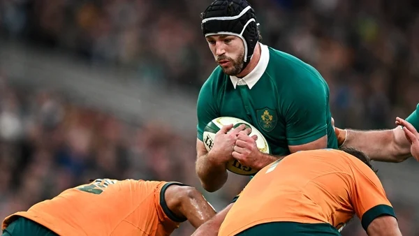 Caelan Doris 'growing' into role of Ireland captain