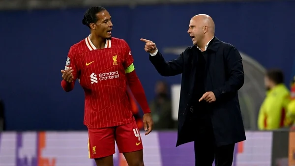 Van Dijk: Very good squad has helped new Liverpool boss Slot in