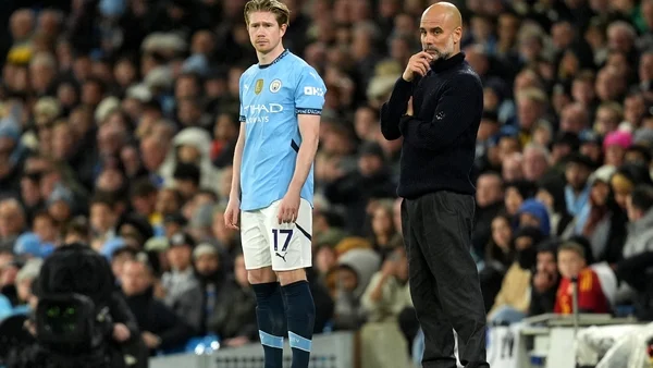 Pep Guardiola laughs off talk of rift with Kevin De Bruyne