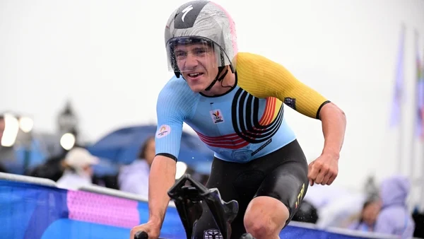 Double Olympic champion Remco Evenepoel suffers multiple fractures after collision with post van door