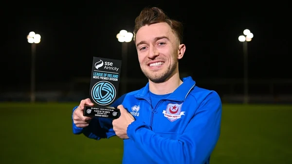 Drogs midfielder Darragh Markey wins player of the month award