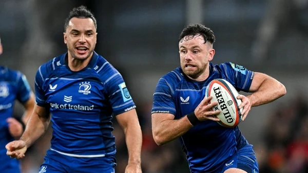 Hugo Keenan and James Lowe set for injury layoffs for Leinster