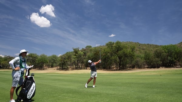 Aldrich Potgieter on course for victory on home soil at Nedbank Golf Challenge