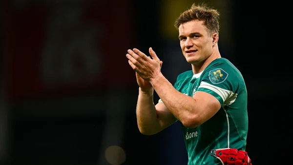 Ireland's Josh van der Flier takes Autumn Nations Series best player award