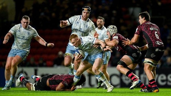 Ciarán Frawley and James Lowe out for Leinster's clash with Clermont