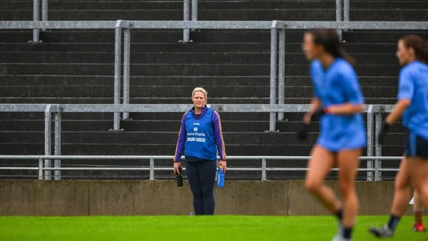 Jacqui Hurley swaps the mic for Crokes Maor Uisce bib