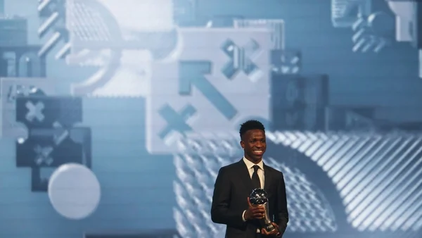 Vinicius Jr named FIFA Best men's player of the year