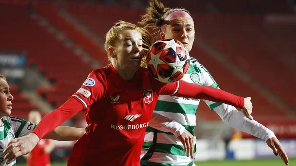 Caitlin Hayes part of Celtic side easily beaten by Twente