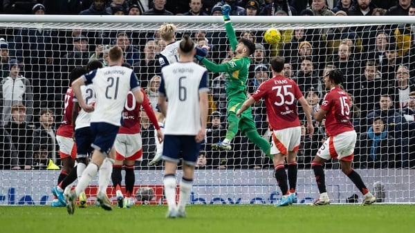 Son's corner strike seals chaotic Carabao Cup quarter-final for Spurs against Manchester United