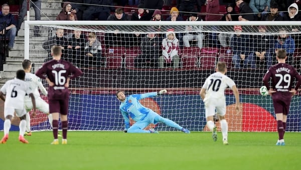 UEFA Conference League round-up: Hearts limp out, first win for Larne