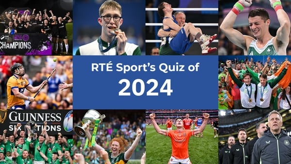 Know your sport? Take the RTÉ Sport Quiz of 2024