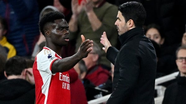 Mikel Arteta confirms Bukayo Saka will be out for over two months