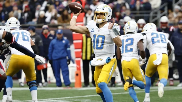 NFL: Impressive Los Angeles Chargers crush New England Patriots to claim play-off spot