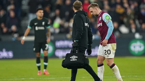 Blow for West Ham with captain Jarren Bowen sustaining a fractured foot