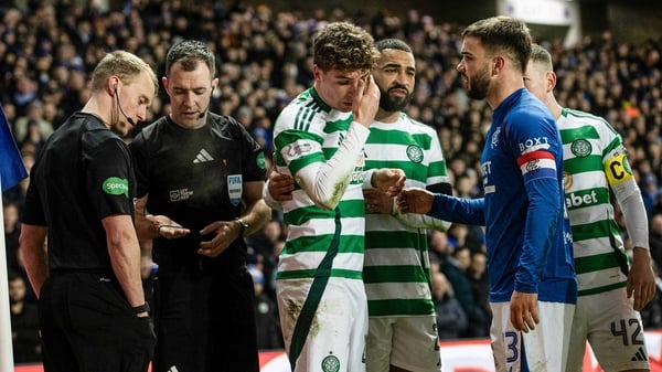 SPFL appeals to fans after Celtic's Arne Engels hit by coin at Ibrox