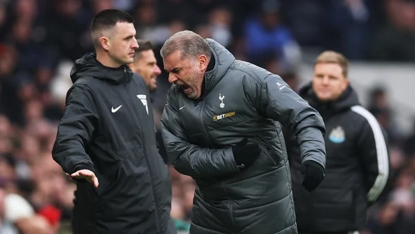 Angry Ange Postecoglou irked by costly call in Tottenham's latest loss