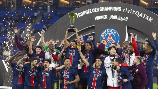 European round-up: Paris Saint-Germain defeat Monaco to claim Trophee des Champions