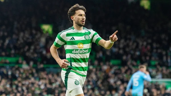 Nicolas Kuhn strikes twice as Celtic beat St Mirren to move 13 points clear